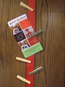 Christmas Card Holder